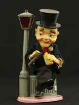 Set van 3 Vintage blikken figuren: Bartender, McGregor & Charlie (Rosko/Nomura) – foto 3 – kavel bij De Kringwinkel, Antwerpen