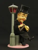 Set van 3 Vintage blikken figuren: Bartender, McGregor & Charlie (Rosko/Nomura) – foto 4 – kavel bij De Kringwinkel, Antwerpen