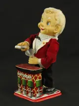 Set van 3 Vintage blikken figuren: Bartender, McGregor & Charlie (Rosko/Nomura) – foto 7 – kavel bij De Kringwinkel, Antwerpen