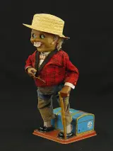 Set van 3 Vintage blikken figuren: Bartender, McGregor & Charlie (Rosko/Nomura) – foto 10 – kavel bij De Kringwinkel, Antwerpen