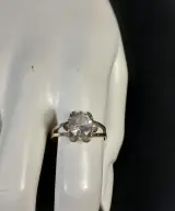 Zilveren ring met grote steen – foto 2 – kavel bij De Kringwinkel, Turnhout