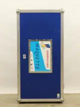Grote professionele flightcase / transportkoffer op wielen – kavel bij De Kringwinkel, Antwerpen