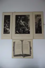 Religieus oratorium-drieluik met pauselijk portret – foto 2 – kavel bij De Kringwinkel, Izegem