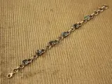 Sterling zilveren armband met labradoriet cabochons – foto 6 – kavel bij De Kringwinkel, Antwerpen