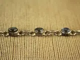 Sterling zilveren armband met labradoriet cabochons – foto 7 – kavel bij De Kringwinkel, Antwerpen