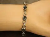 Sterling zilveren armband met labradoriet cabochons – foto 8 – kavel bij De Kringwinkel, Antwerpen
