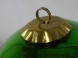 Groene glazen kerstbal Ø 16 cm – foto 3 – kavel bij De Kringwinkel, Diest