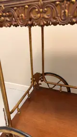 Serveerwagen/drankkar in Vintage Hollywood Regency stijl – foto 4 – kavel bij De Kringwinkel, Dendermonde
