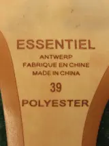 Essentiel Antwerp fluwelen pumps met parels & strass - EU 39 – foto 6 – kavel bij De Kringwinkel, Antwerpen