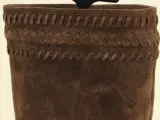UGG Australia - bruine suède laarzen met houten hakken - zo goed als nieuw – foto 11 – kavel bij De Kringwinkel, Antwerpen