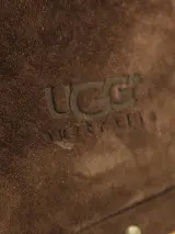 UGG Australia - bruine suède laarzen met houten hakken - zo goed als nieuw – foto 9 – kavel bij De Kringwinkel, Antwerpen