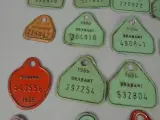 Set oude metalen fietsplaten uit Brabant en andere regio's – foto 7 – kavel bij De Kringwinkel, Diest