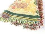 Vintage Indiase jacquarddeken met fruitmotief – foto 8 – kavel bij De Kringwinkel, Heverlee