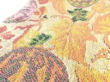 Vintage Indiase jacquarddeken met fruitmotief – foto 9 – kavel bij De Kringwinkel, Heverlee
