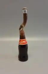 Coca-Cola flesje met speciaal design – kavel bij De Kringwinkel, Aalst