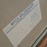 Gouache, Maya Wildevuur, Compositie, 1988 – foto 8 – kavel bij Onlineveilingmeester, Groningen
