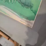 Aquarel, Maya Wildevuur, Het wad, 1987 – foto 5 – kavel bij Onlineveilingmeester, Groningen