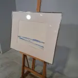 Aquarel, Maya Wildevuur, Het wad, 1989 – foto 4 – kavel bij Onlineveilingmeester, Groningen