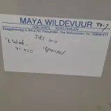 Aquarel, Maya Wildevuur, Het wad, 1989 – foto 8 – kavel bij Onlineveilingmeester, Groningen