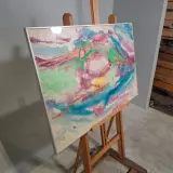 Gouache, Maya Wildevuur, Compositie, 1988 – foto 3 – kavel bij Onlineveilingmeester, Groningen