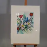 Aquarel, Maya Wildevuur, Bouquet, 1993 – foto 2 – kavel bij Onlineveilingmeester, Groningen