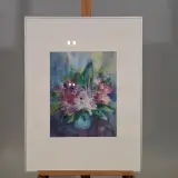 Aquarel, Maya Wildevuur, Rodondendrons, 1990 – foto 2 – kavel bij Onlineveilingmeester, Groningen