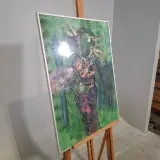 Kunstwerk in lijst, Maya Wildevuur, Geisha op de rug – foto 3 – kavel bij Onlineveilingmeester, Groningen