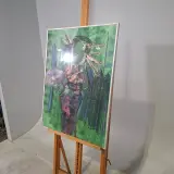 Kunstwerk in lijst, Maya Wildevuur, Geisha op de rug – foto 4 – kavel bij Onlineveilingmeester, Groningen