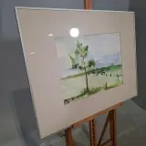 Aquarel, Maya Wildevuur, Weiland bij Beilen – foto 3 – kavel bij Onlineveilingmeester, Groningen