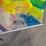 Acryl schilderij, Maya Wildevuur, Boeket, 1995 – foto 3 – kavel bij Onlineveilingmeester, Groningen