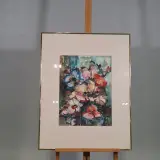 Aquarel, Maya Wildevuur, Pastelkleurig boeket, 1988 – foto 2 – kavel bij Onlineveilingmeester, Groningen