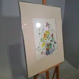 Aquarel, Maya Wildevuur, Zomer boeket, 1988 – foto 3 – kavel bij Onlineveilingmeester, Groningen