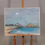 Acryl/pastel schilderij, Maya Wildevuur – foto 2 – kavel bij Onlineveilingmeester, Groningen