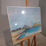 Acryl/pastel schilderij, Maya Wildevuur – foto 4 – kavel bij Onlineveilingmeester, Groningen