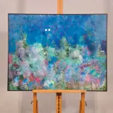 Kunstwerk in lijst, Maya Wildevuur, Compositie – foto 2 – kavel bij Onlineveilingmeester, Groningen