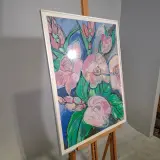 Aquarel, Maya Wildevuur, Bloementuin 5, 1987 – foto 3 – kavel bij Onlineveilingmeester, Groningen