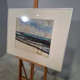 Zijde collage, Maya Wildevuur, Strand, 1986 – foto 6 – kavel bij Onlineveilingmeester, Groningen