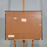 Kunstwerk in lijst, Maya Wildevuur, Vlinder, 1990 – foto 8 – kavel bij Onlineveilingmeester, Groningen