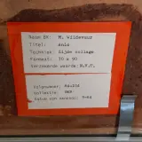Zijde collage, Maya Wildevuur, Anlo – foto 7 – kavel bij Onlineveilingmeester, Groningen