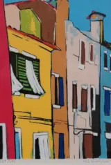 Zeefdruk, Maya Wildevuur, Burano, 125/150 – kavel bij Onlineveilingmeester, Groningen