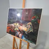 Schilderij, Maya Wildevuur, Nirala, 1991 – foto 4 – kavel bij Onlineveilingmeester, Groningen
