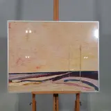Zijde collage, Maya Wildevuur, Compositie, 1987 – foto 2 – kavel bij Onlineveilingmeester, Groningen