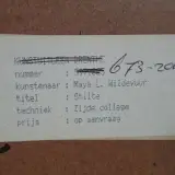 Zijde collage, Maya Wildevuur, Stilte, 1984 – foto 8 – kavel bij Onlineveilingmeester, Groningen