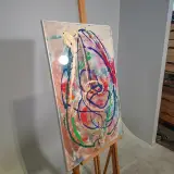 Kunstwerk in lijst, Maya Wildevuur, Compositie – foto 4 – kavel bij Onlineveilingmeester, Groningen