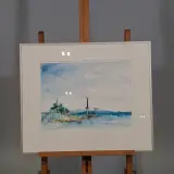 Kunstwerk in lijst, Maya Wildevuur, Gottskar Zweden, 1991 – foto 2 – kavel bij Onlineveilingmeester, Groningen