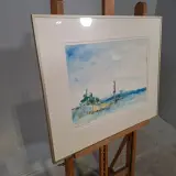 Kunstwerk in lijst, Maya Wildevuur, Gottskar Zweden, 1991 – foto 4 – kavel bij Onlineveilingmeester, Groningen