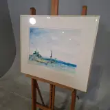 Kunstwerk in lijst, Maya Wildevuur, Gottskar Zweden, 1991 – foto 5 – kavel bij Onlineveilingmeester, Groningen