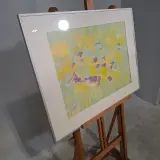 Kunstwerk in lijst, Maya Wildevuur, Bloemenvelden – foto 3 – kavel bij Onlineveilingmeester, Groningen