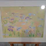 Kunstwerk in lijst, Maya Wildevuur, Bloemenvelden – foto 5 – kavel bij Onlineveilingmeester, Groningen