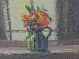 Sfeervol olieverfschilderij - Boereninterieur met Pijprokende Man - M. Boumans – foto 12 – kavel bij De Kringwinkel, Heverlee